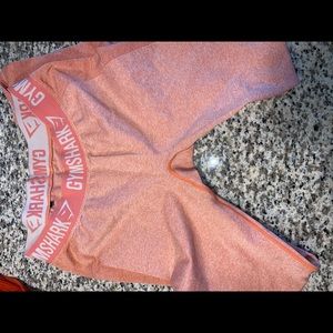 Gymshark peach coral leggings worn once to big